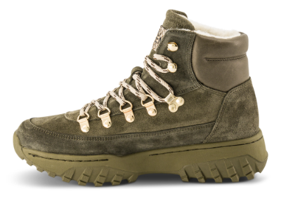 Woden Korte damestøvletter Brun WH103