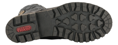 Rieker Korte damestøvletter Sort 78523-01