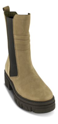 Marco Tozzi Kort damestøvle Grøn 2-25402-41