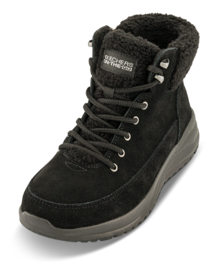 Skechers Kort damestøvle Sort 144770