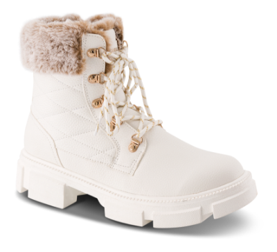 Norrliv Korte damestøvletter Hvit 5265501490