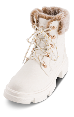 Norrliv Korte damestøvletter Hvit 5265501490