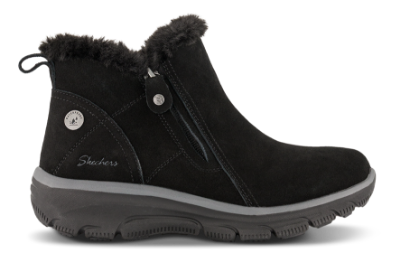 Skechers Relaxed Fit Easy Going High Zip 2 WP Vinterstøvel Svart 16804