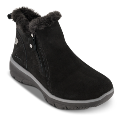 Skechers Relaxed Fit Easy Going High Zip 2 WP Vinterstøvel Svart 16804