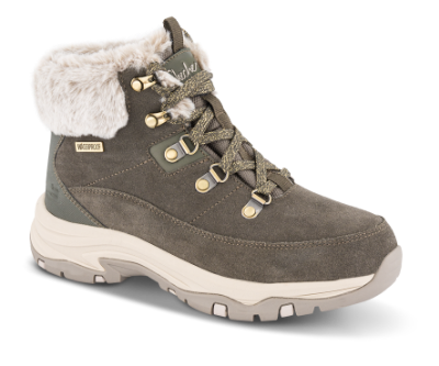 Skechers Trego Snow Worries WP Vinterstøvle Olive 167882