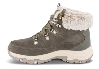 Skechers Trego Snow Worries WP Vinterstøvle Olive 167882