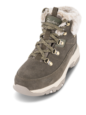 Skechers Trego Snow Worries WP Vinterstøvle Olive 167882