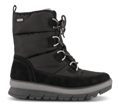 Jana Softline Korte damestøvletter Svart 8-26262-43