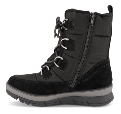 Jana Softline Korte damestøvletter Svart 8-26262-43