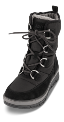 Jana Softline Korte damestøvletter Svart 8-26262-43