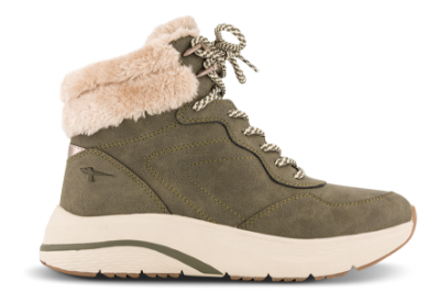 Tamaris Vinterstøvle Olive 1-26278-45