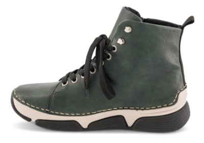 Rieker Støvle Grøn 45920-54