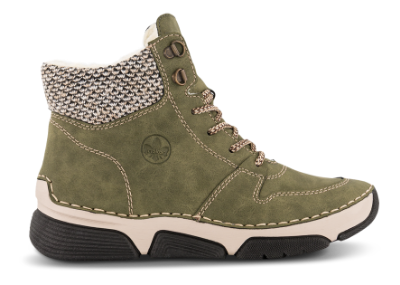 Rieker Vinterstøvle Grøn 45955-54