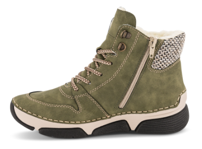Rieker Vinterstøvle Grøn 45955-54
