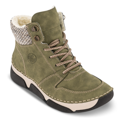 Rieker Vinterstøvle Grøn 45955-54