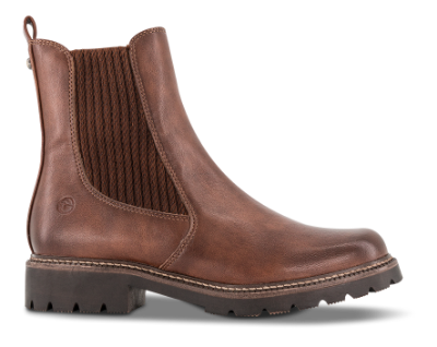 Tamaris Chelsea Støvel Cognac 1-25483-45