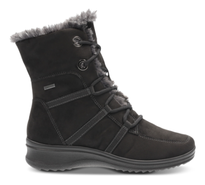 Ara Kort damestøvle Sort 12-48554-65