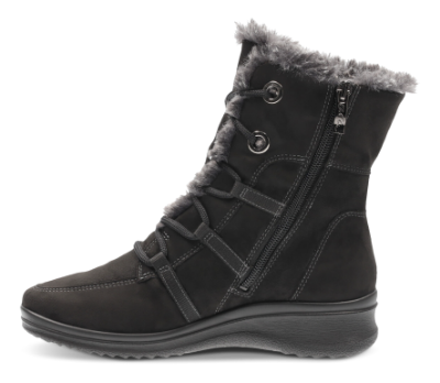 Ara Kort damestøvle Sort 12-48554-65