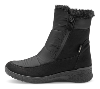 Ara Kort damestøvle Sort 12-58502-01