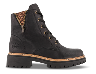 Rieker Støvle Sort 72617-00