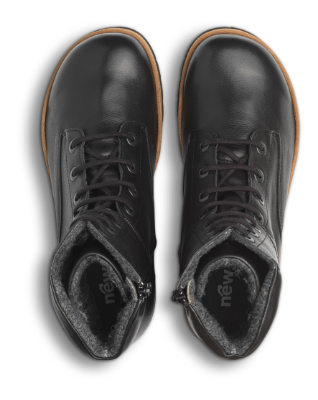 New Feet Korte damestøvletter Svart 192-83-110