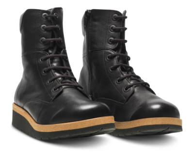 New Feet Korte damestøvletter Svart 192-83-110