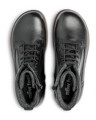 New Feet Vinterstøvle Sort 252-14-110