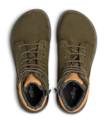 New Feet Vinterstøvle Olive 252-19-365