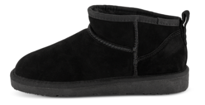 NOË Collection Teddystøvel Svart 20102