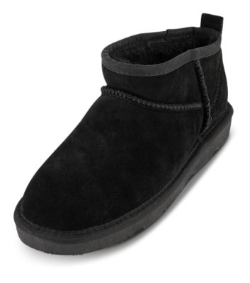 NOË Collection Teddystøvel Svart 20102