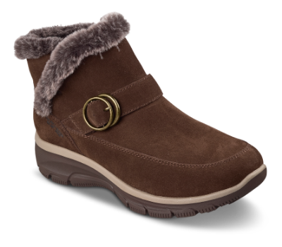 Skechers Slip-ins Relaxed Fit Easy Going Vinterstøvel Chokolate 168185