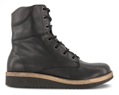 New Feet Korte damestøvletter Svart 192-83-110