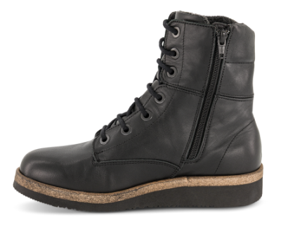 New Feet Korte damestøvletter Svart 192-83-110