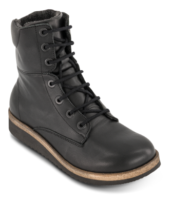 New Feet Korte damestøvletter Svart 192-83-110