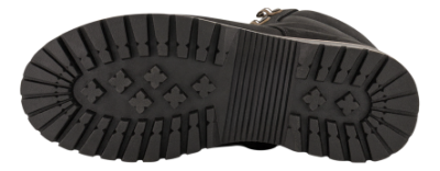 Pomar Korte damestøvletter Svart 38407