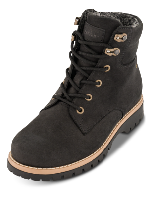 Pomar Korte damestøvletter Svart 38407