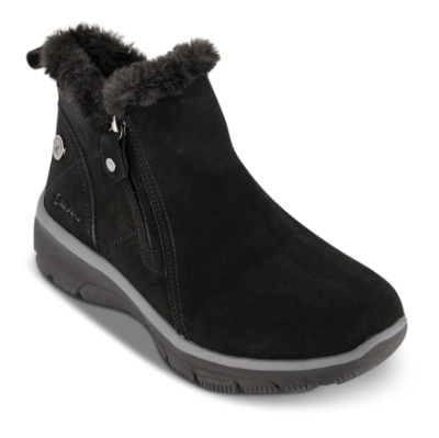 Skechers Relaxed Fit Easy Going High Zip 2 WP Vinterstøvel Svart 16804