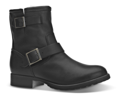 B&CO kort damestøvlett sort