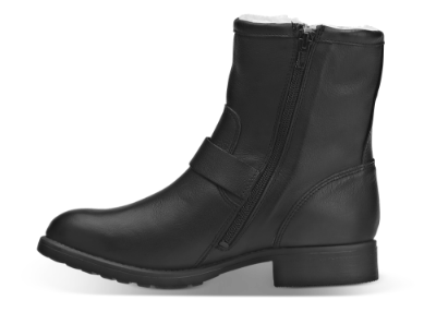 B&CO kort damestøvlett sort