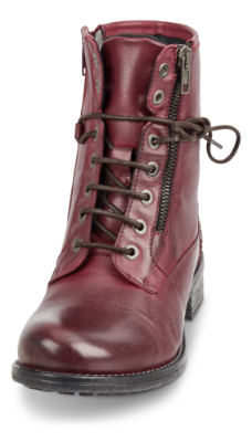 B&CO kort damestøvle bordeaux