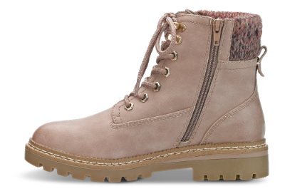 B&CO kort damestøvlett rosa