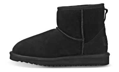 B&CO kort damestøvlett sort