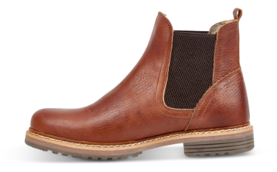 B&CO damestøvlett konjakk