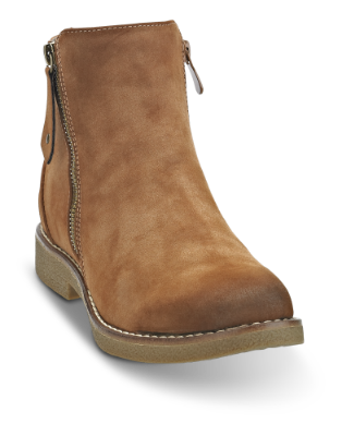 Rieker kort damestøvle brun 97890-24