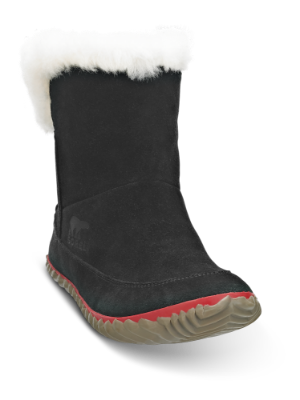 Sorel kort damestøvle sort NL3073