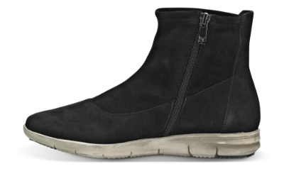 Caprice kort damestøvlett sort 9-9-25411-21