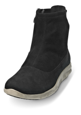 Caprice kort damestøvlett sort 9-9-25411-21