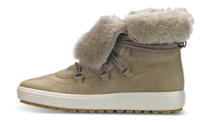 ECCO damestøvlett lysebrun 450153 SOFT 7 LU