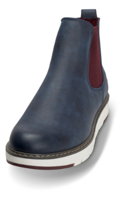 Marco Tozzi kort damestøvlett navy 2-2-25494-21