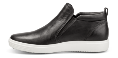 ECCO kort damestøvlett sort 430753 SOFT 7 LA